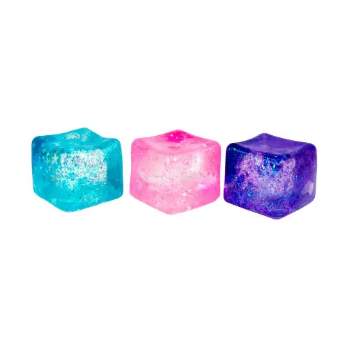 Sugah-Mals Glitter Cubes Squishy Toy
