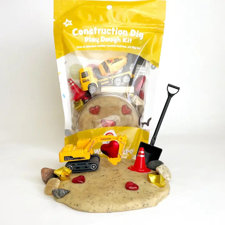 Valentine's "I Dig You" Construction Kiddough Play Kit