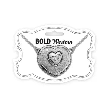 Bold Western Buckle Necklaces