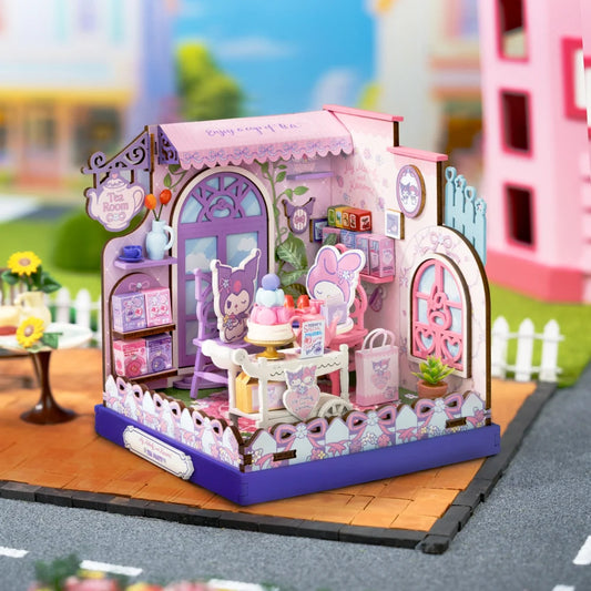 My Melody & Kuromi DIY Miniature House Kit