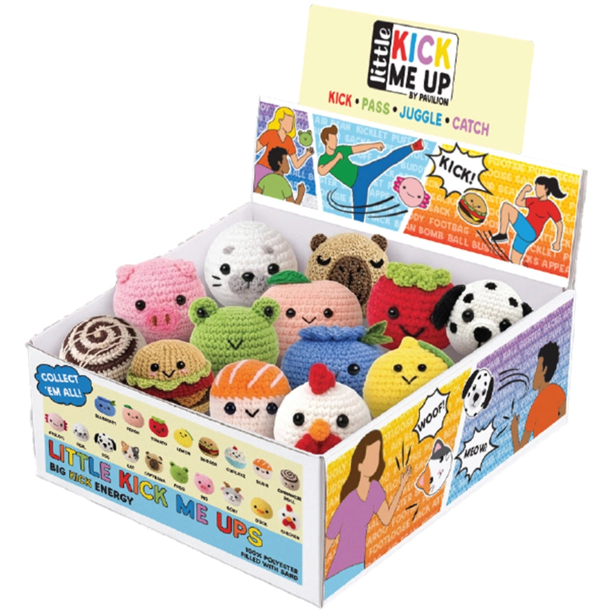 Little Kick Me Up Crochet Footbags