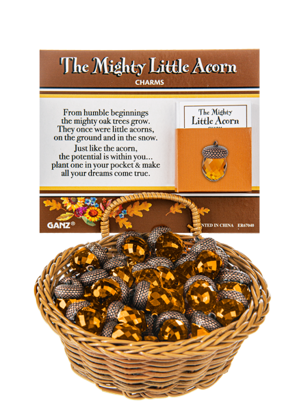 The Mighty Little Acorn Trinket Charms