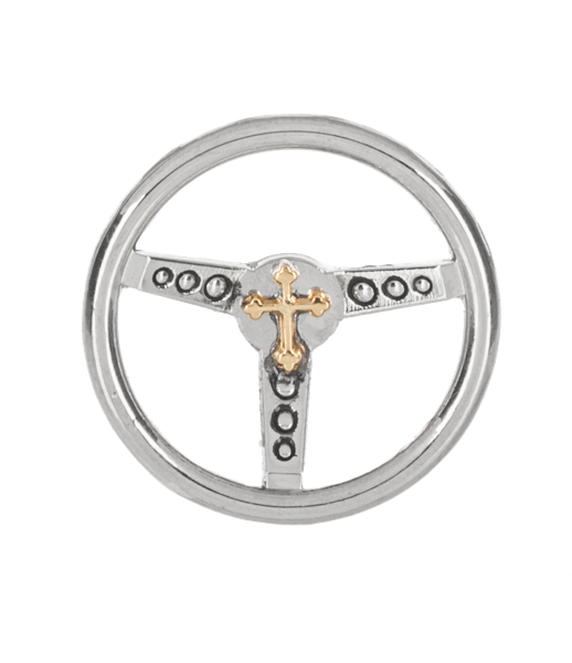 Jesus Takes the Wheel Charms