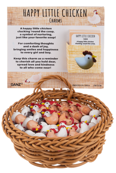 Happy Little Chicken Trinket Charms