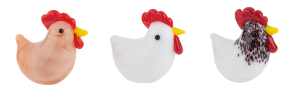 Happy Little Chicken Trinket Charms