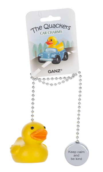 The Quackers Duck Car Charms
