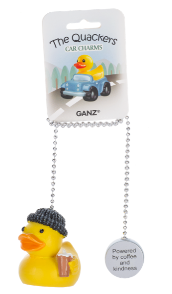 The Quackers Duck Car Charms