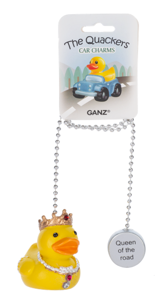 The Quackers Duck Car Charms