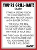 You're Grill-iant! Grill Charms