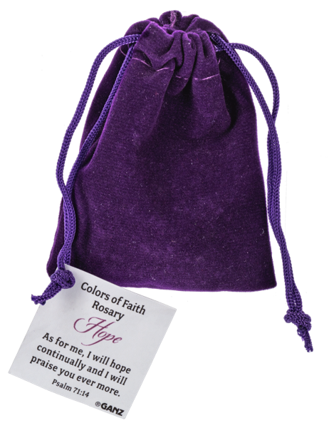 Colors of Faith Rosary in Gift Bag