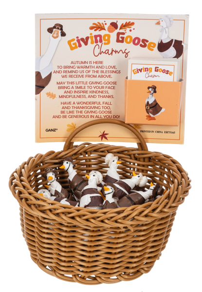 The Giving Goose Trinket Charms