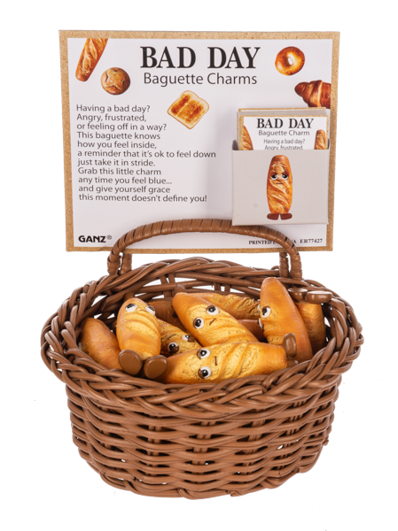Bad Day Baguette Charms