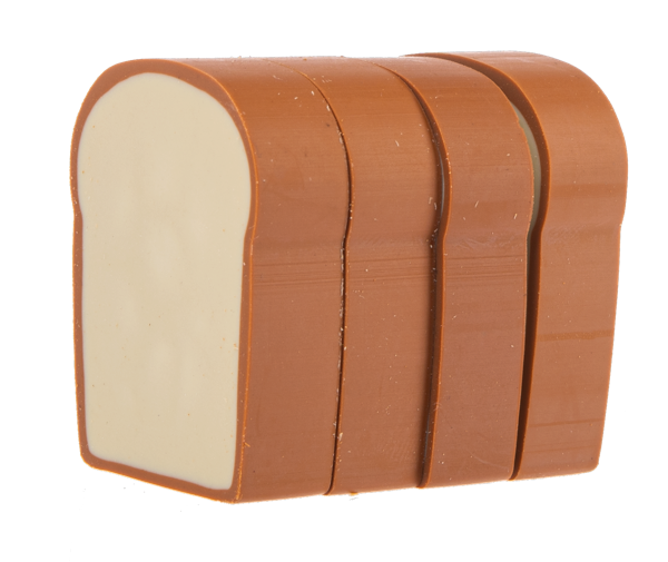 Bread Pencil Erasers Rachelle Danielle Rose Gifts Decor