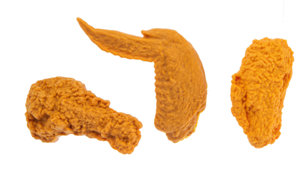 Fried Chicken Erasers
