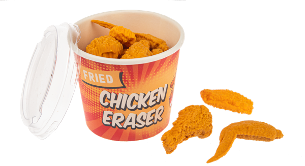 Fried Chicken Erasers