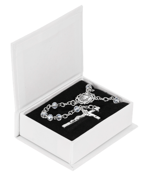 Rosary in Gift Box - Let your light shine - Matthew 5:16