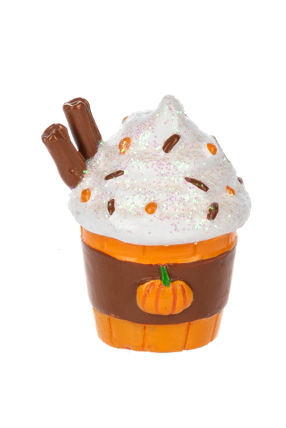 Pumpkin Spice Latte Trinket Charms