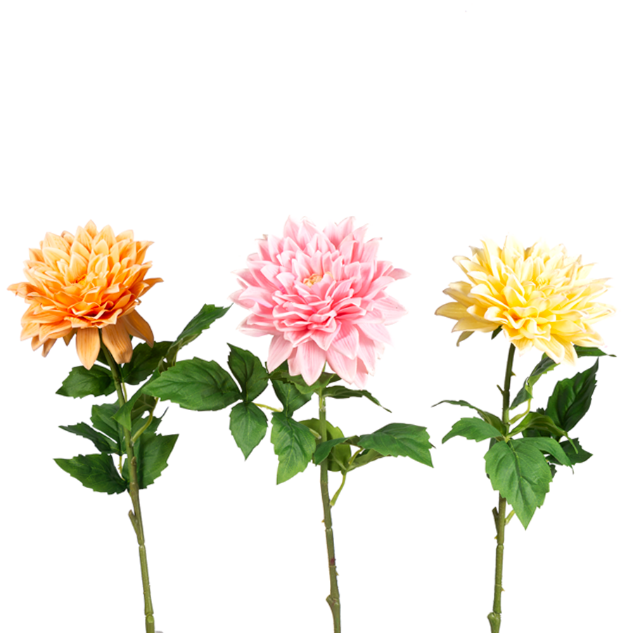 28" Dahlia Real Touch Floral Stem