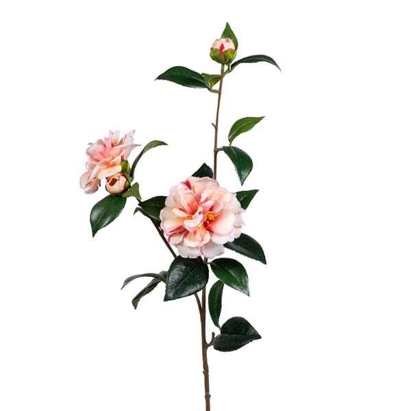 33" Camellia Spring Floral Pick