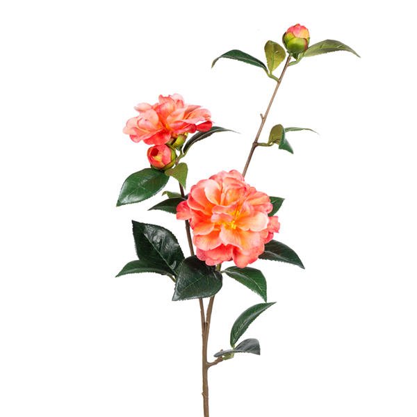 33" Camellia Spring Floral Pick