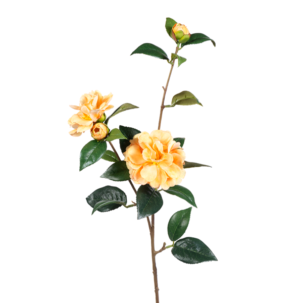 33" Camellia Spring Floral Pick