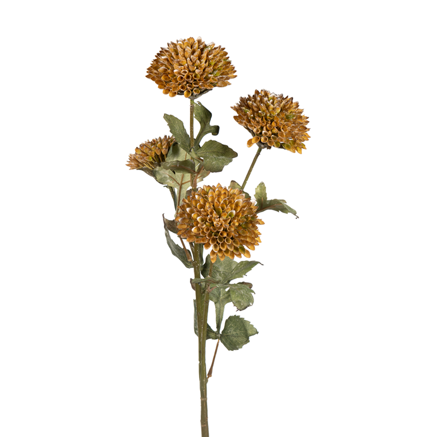 25" Dahlia x4 Floral Pick