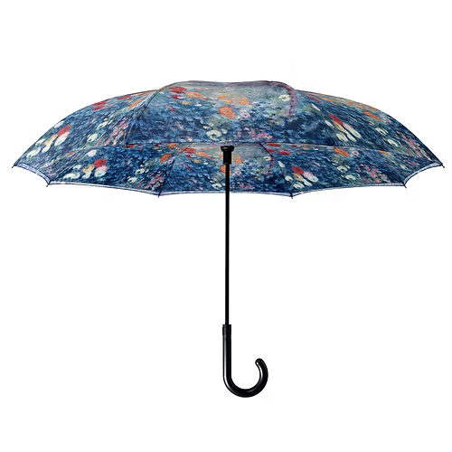 Renoir Le Jardin rue Cortot a Montmarte Stick Umbrella Reverse Close
