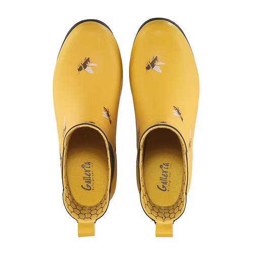 Gold Bees Chelsea Rainboot