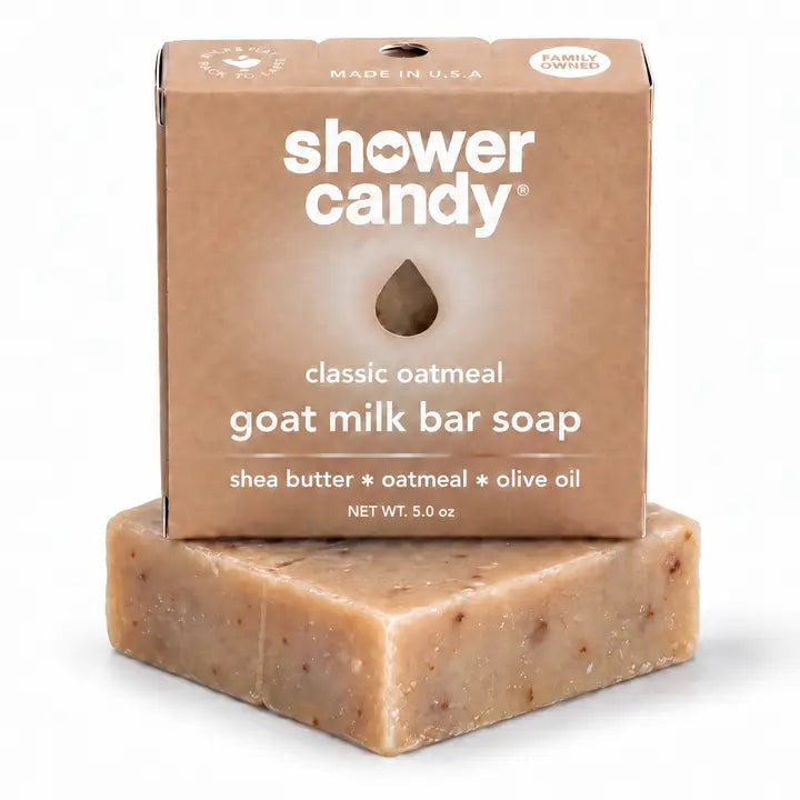 Shower Candy Classic Oatmeal Goat Milk Soap Bar