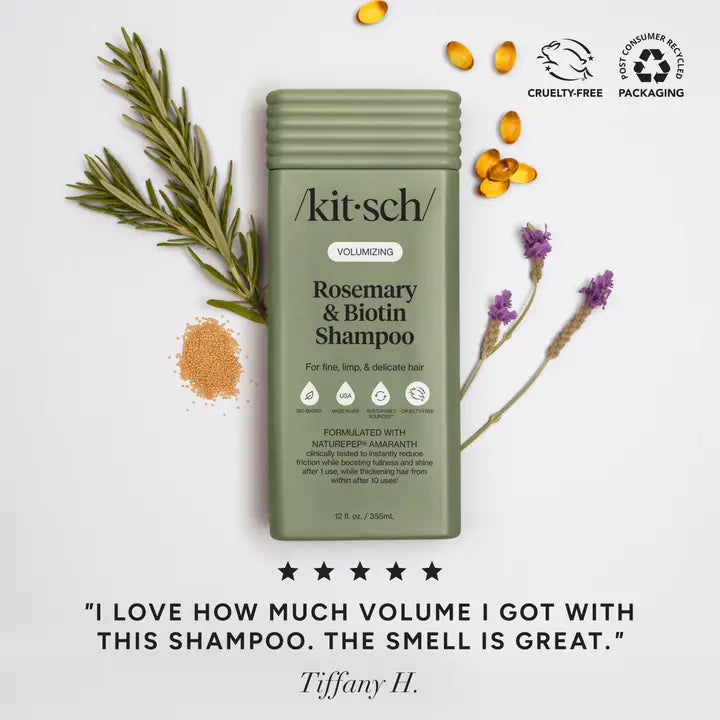 Kitsch Volumizing Rosemary & Biotin Shampoo & Conditioner