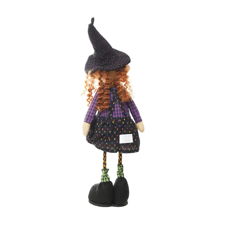 Halloween Bobble Witch Decorative Figurine