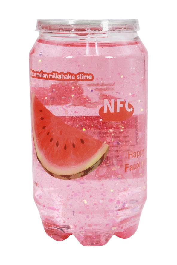 Jumbo Sparkling Fruit Soda Can Glitter Slime