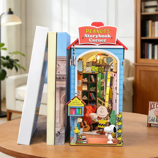 Peanuts Storybook Corner- DIY Miniature Book Nook Kit (Copy)