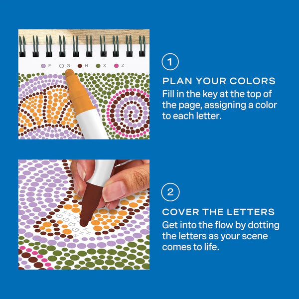 FlowArt® Mini - Dot-by-Letter - Café Comforts