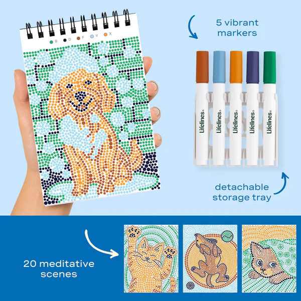 FlowArt® Mini - Dot-by-Letter- Furry Friends