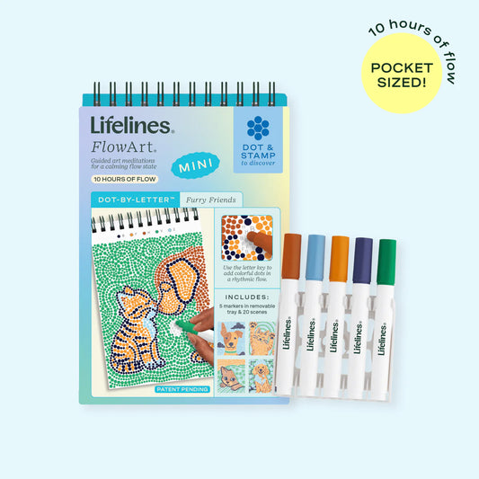 FlowArt® Mini - Dot-by-Letter- Furry Friends
