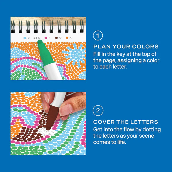 FlowArt® Mini - Dot-by-Letter- Nature's Wonders
