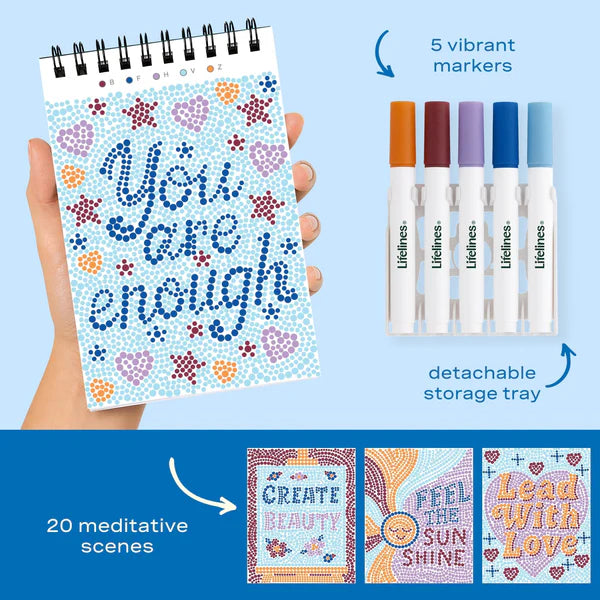 FlowArt® Mini - Dot-by-Letter- Pocket Positivity
