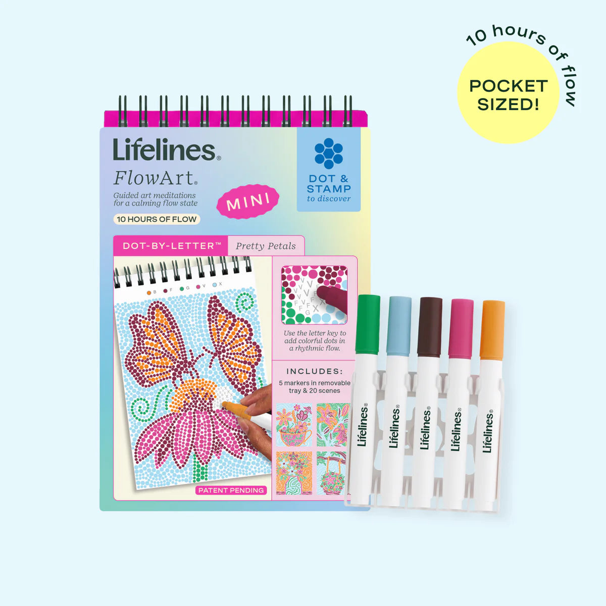 FlowArt® Mini - Dot-by-Letter- Pretty Petals