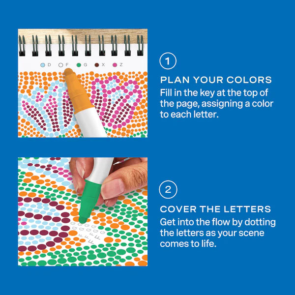 FlowArt® Mini - Dot-by-Letter- Pretty Petals