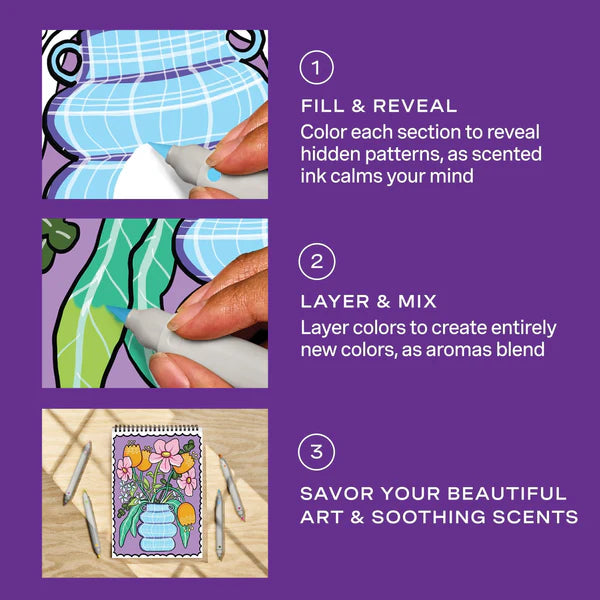 FlowArt® - Scented Color-to-Reveal, Fragrant Blooms