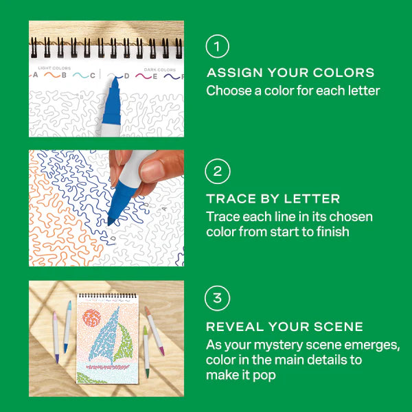 FlowArt® Trace-By-Letter- Pack Your Bags