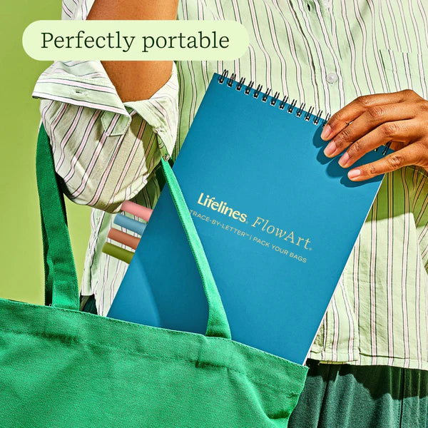 FlowArt® Trace-By-Letter- Pack Your Bags