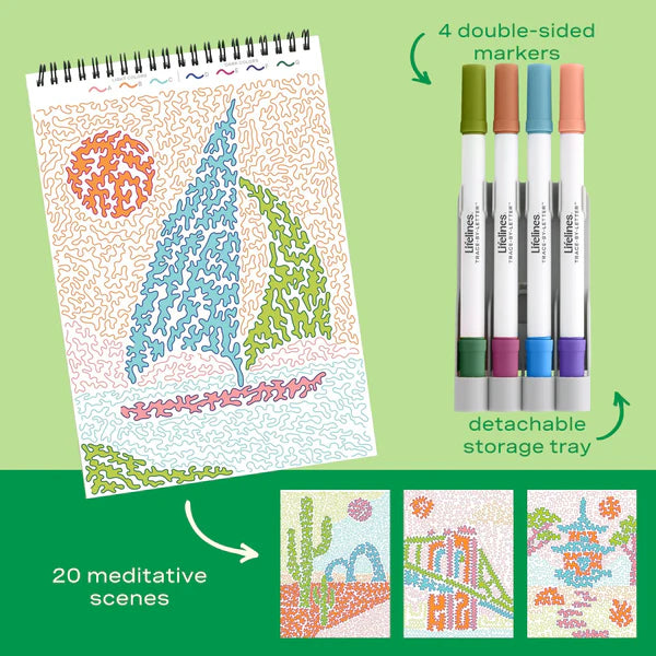 FlowArt® Trace-By-Letter- Pack Your Bags
