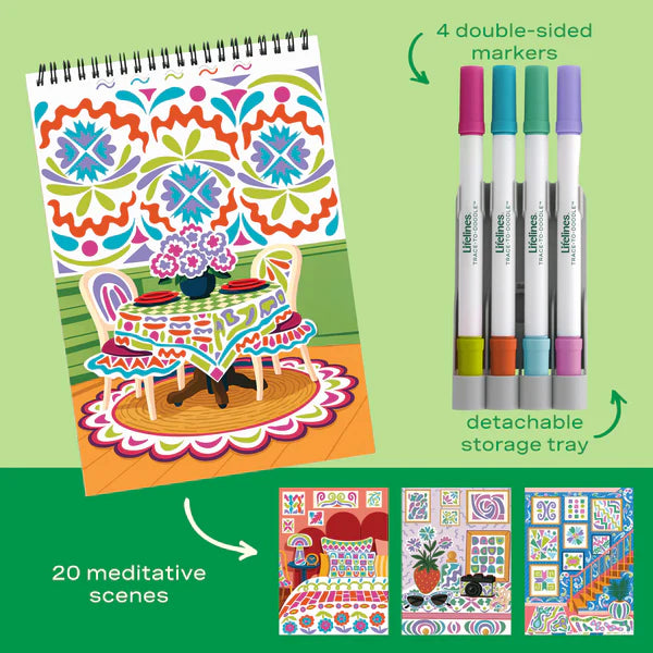 FlowArt® - Trace-To-Doodle- Style Your Space