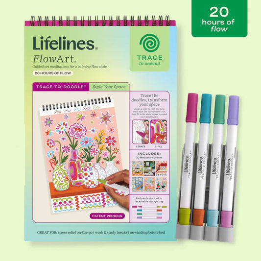 FlowArt® - Trace-To-Doodle- Style Your Space