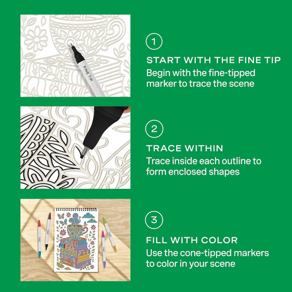 FlowArt® - Trace Within, Peaceful Pause