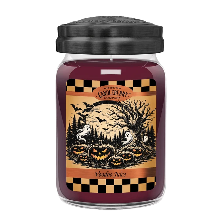 The Candleberry Company Halloween - Voodoo Juice, Large Jar Candle