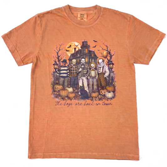 Halloween The Boys Are Back Tshirt