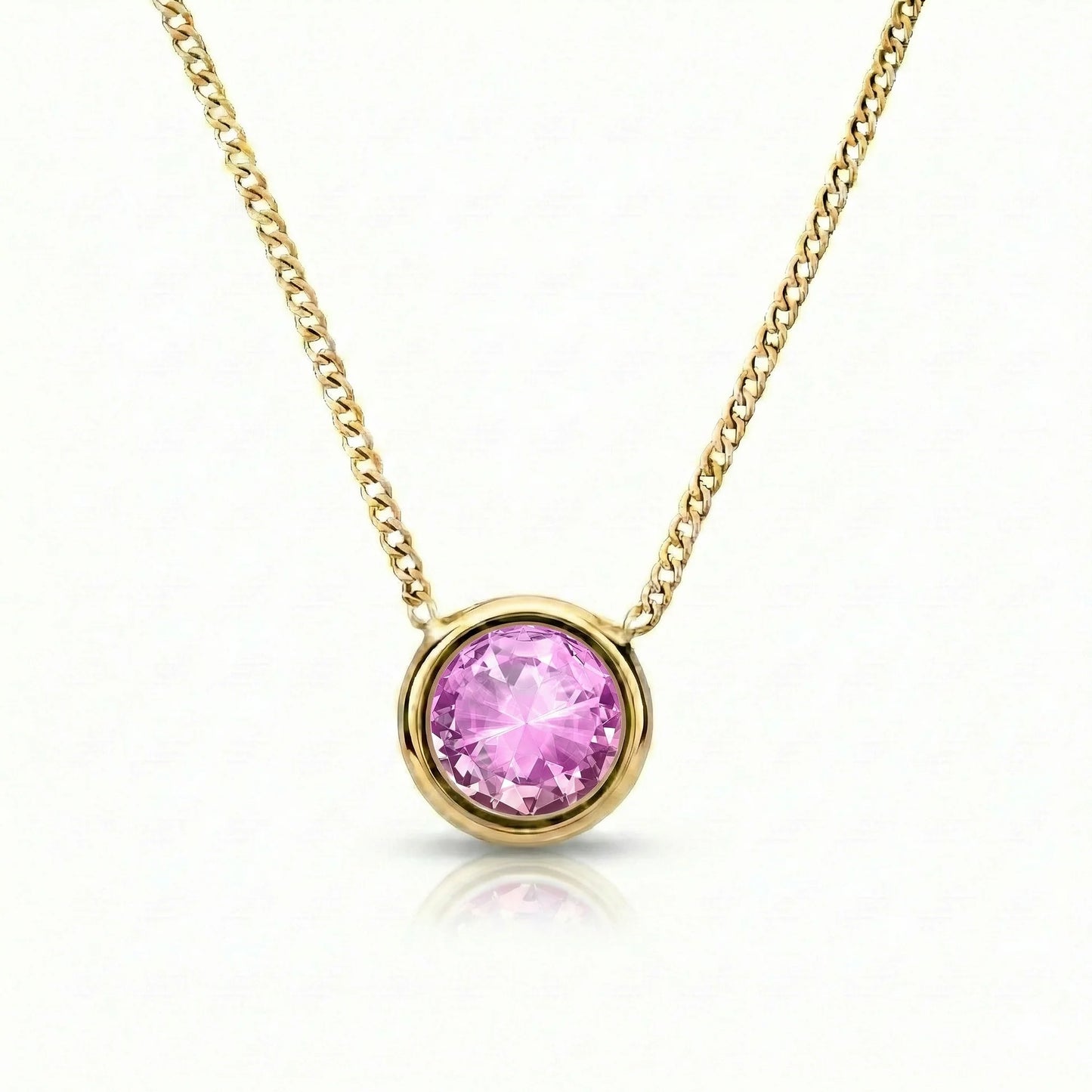 Aurora Crystal Jewelry Halo Crystal Necklace